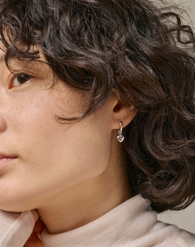 Enamel Copenhagen - Amore Hoops - Sølvfarvet